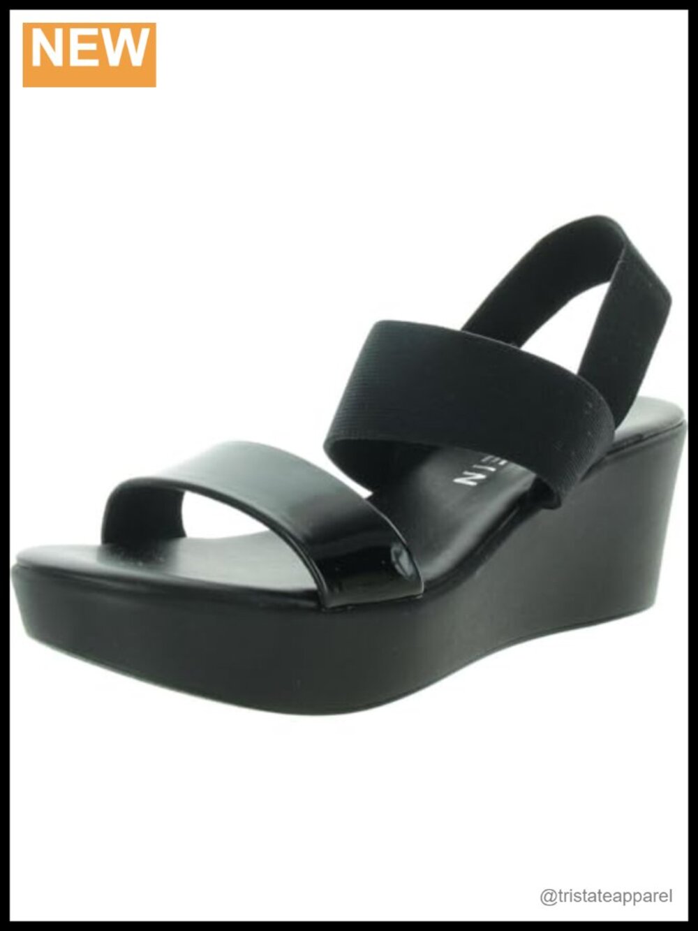 Wedge Sandal with Ankle Strap and Padded Footbed for Evening Outdoor Wear
